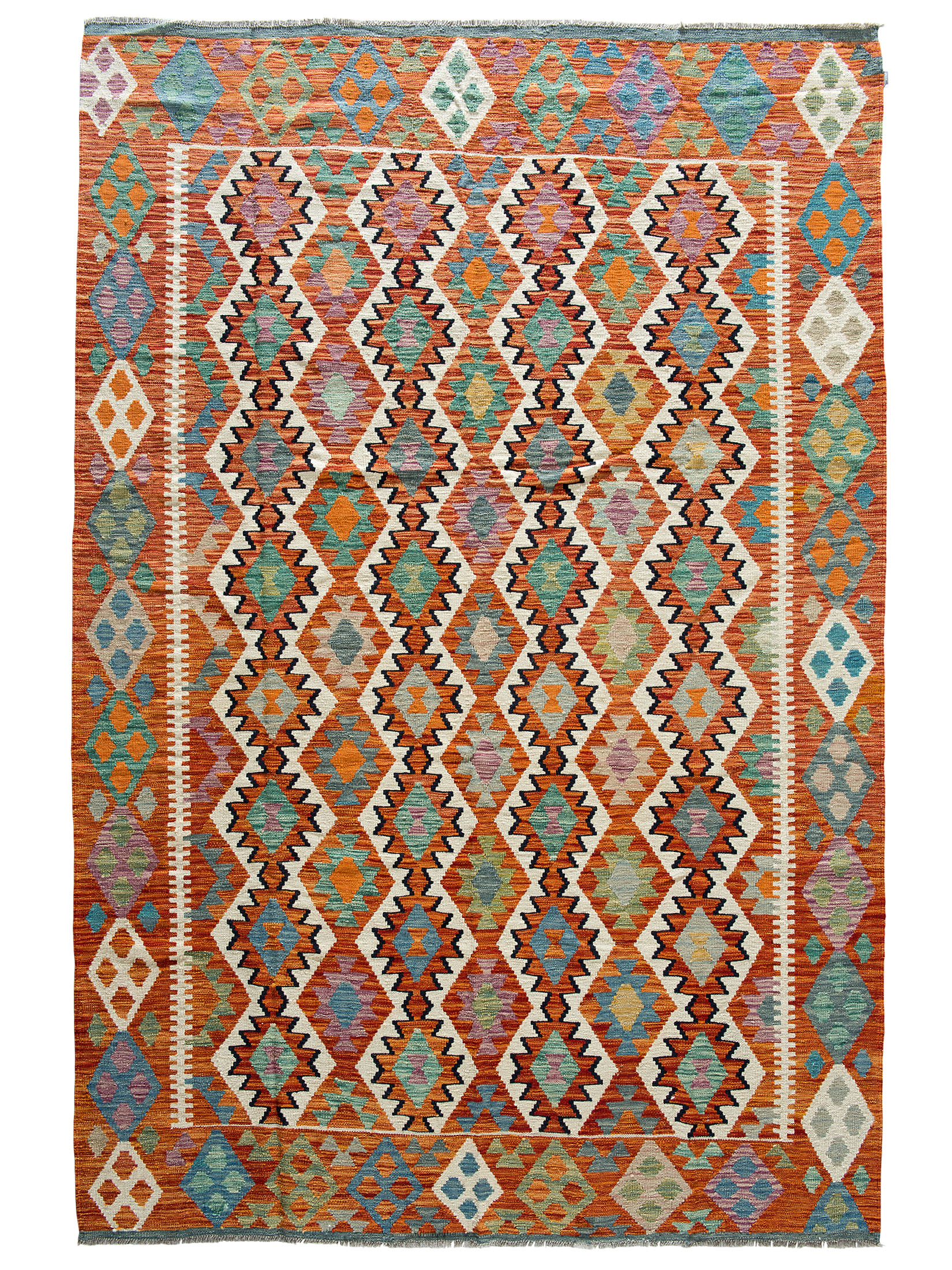 Afghan Kelim ca. 202 x 300 cm, Unikat / Einzelstück