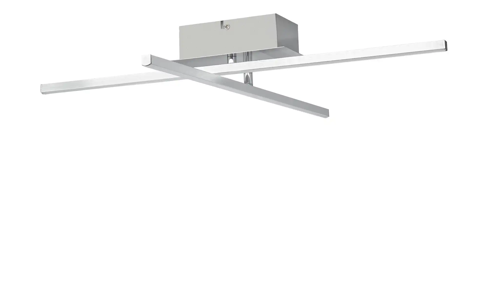 KHG LED-Deckenleuchte, 2-flammig nickel matt