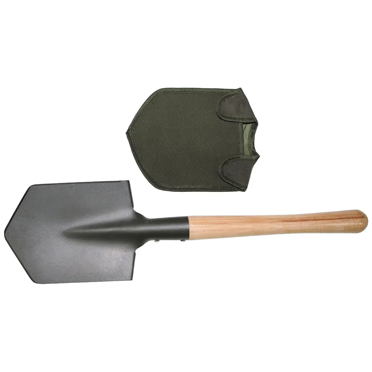Feldspaten mit Holzstiel extra stabil