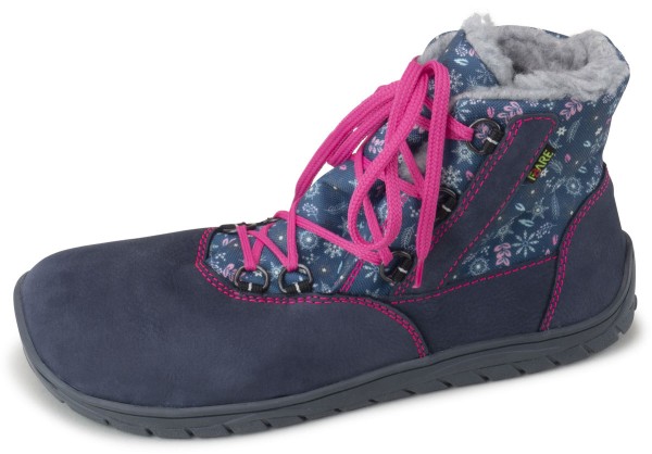 Fare Bare |vB ~ MidBoot Winter Schnürer + Tex ~ Blümchen