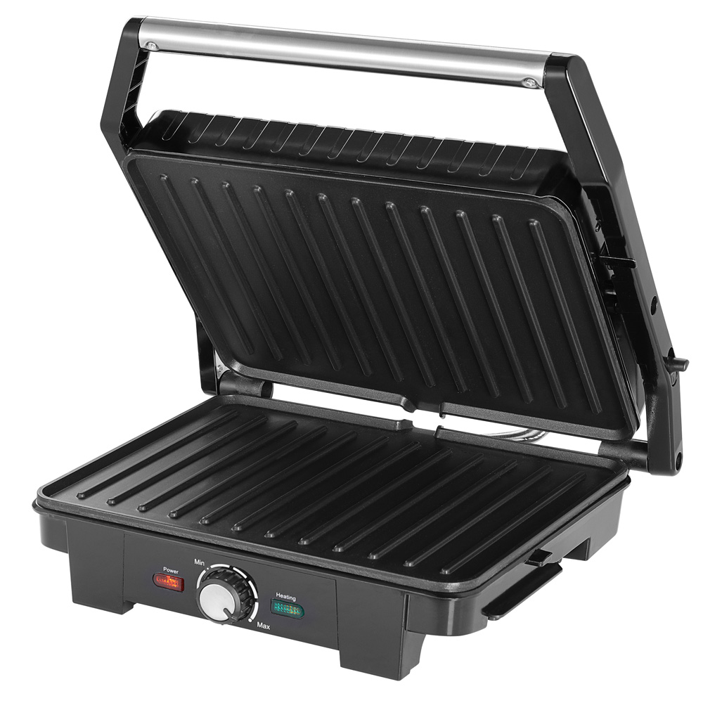 Monzana Kontaktgrill Silber 2200W