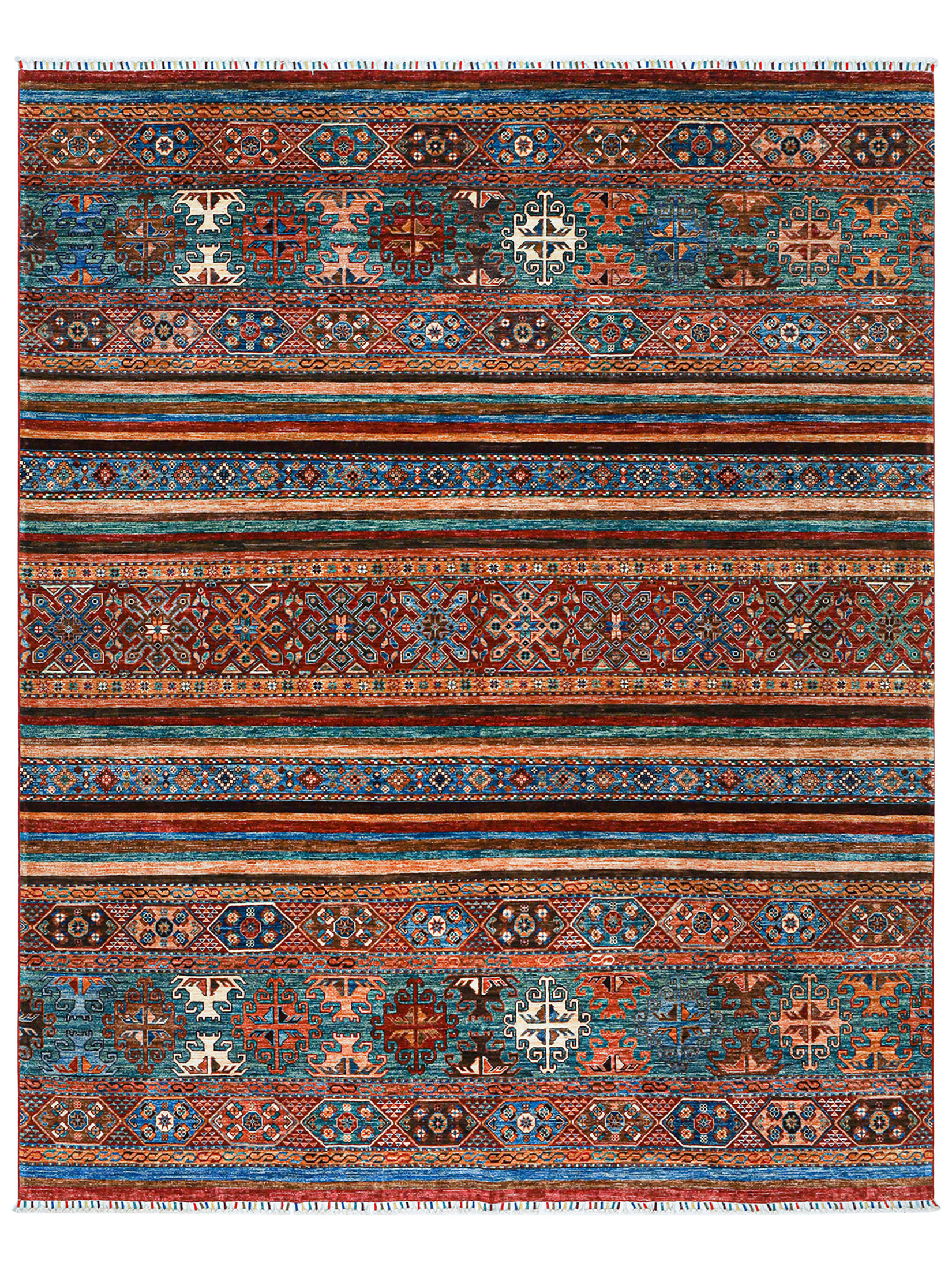 Chobi Schal ca. 305 x 252 cm, Unikat / Einzelstück
