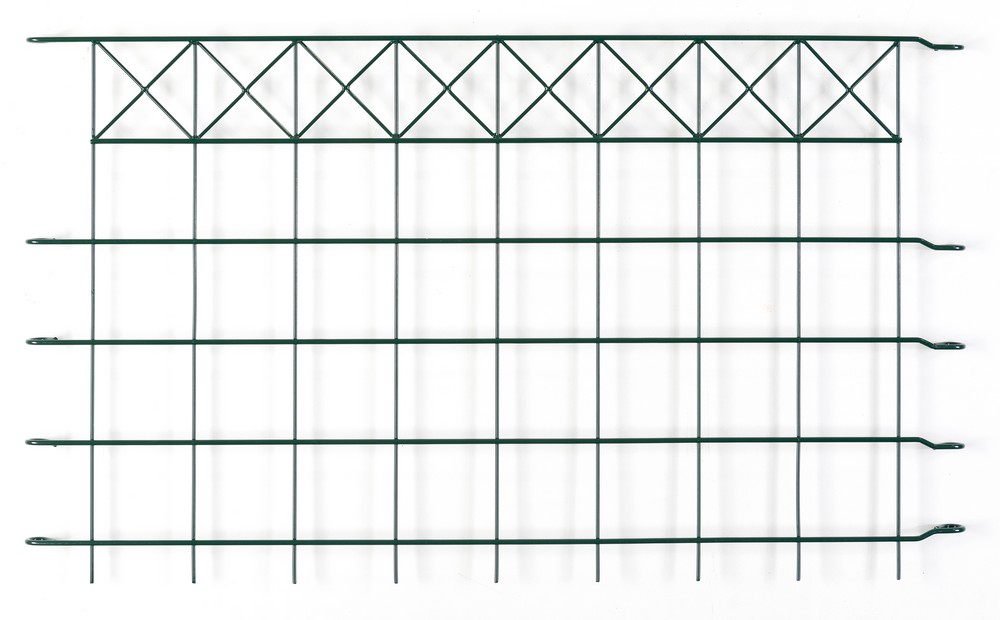 Powertec Garden Zaun-4er Set, ca. 1000 x 600 mm - Grün, 21FS12