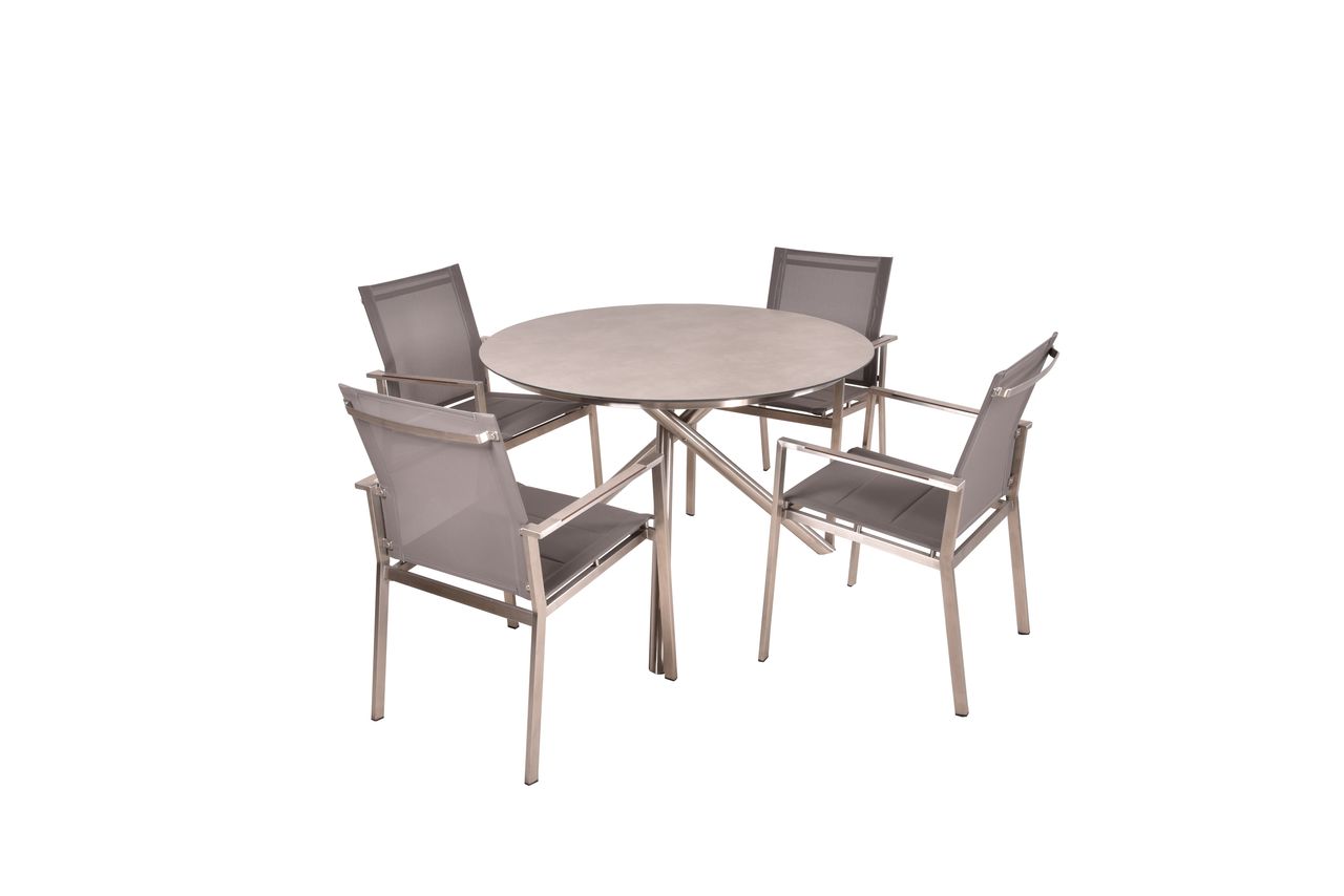 Garden Pleasure Tischgruppe SIENNA 09, 5-tlg.