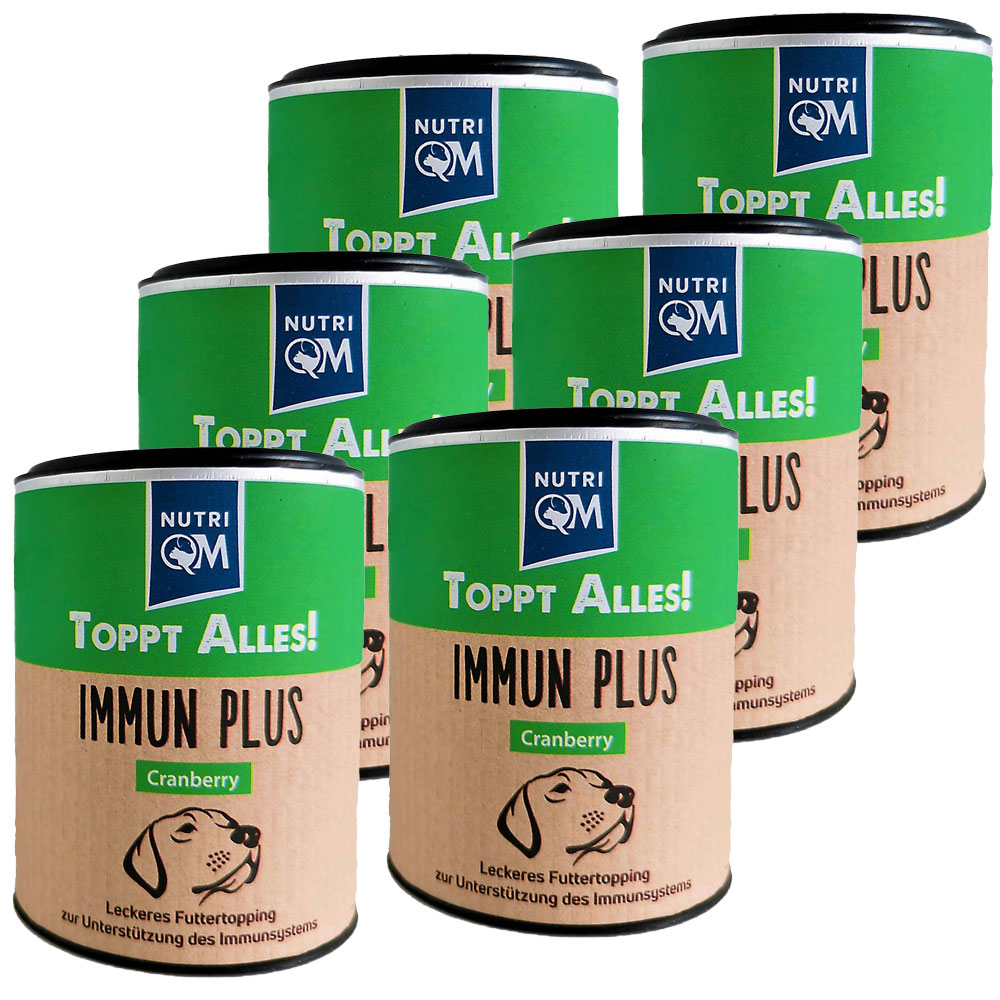 PetCom NutriQM Toppt Alles! Cranberry 50 g - 6er Set