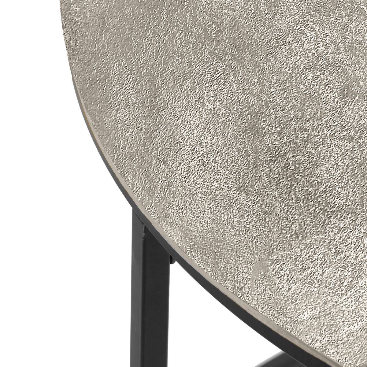 Beistelltisch Padma Silber 60 x 46 cm