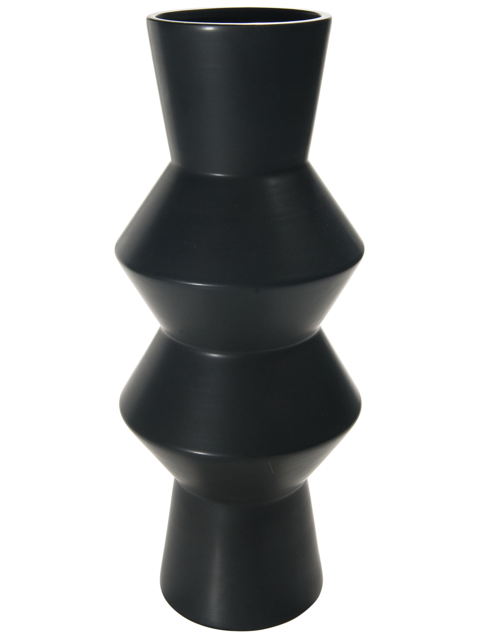 Haino Deko-Vase, Schwarz