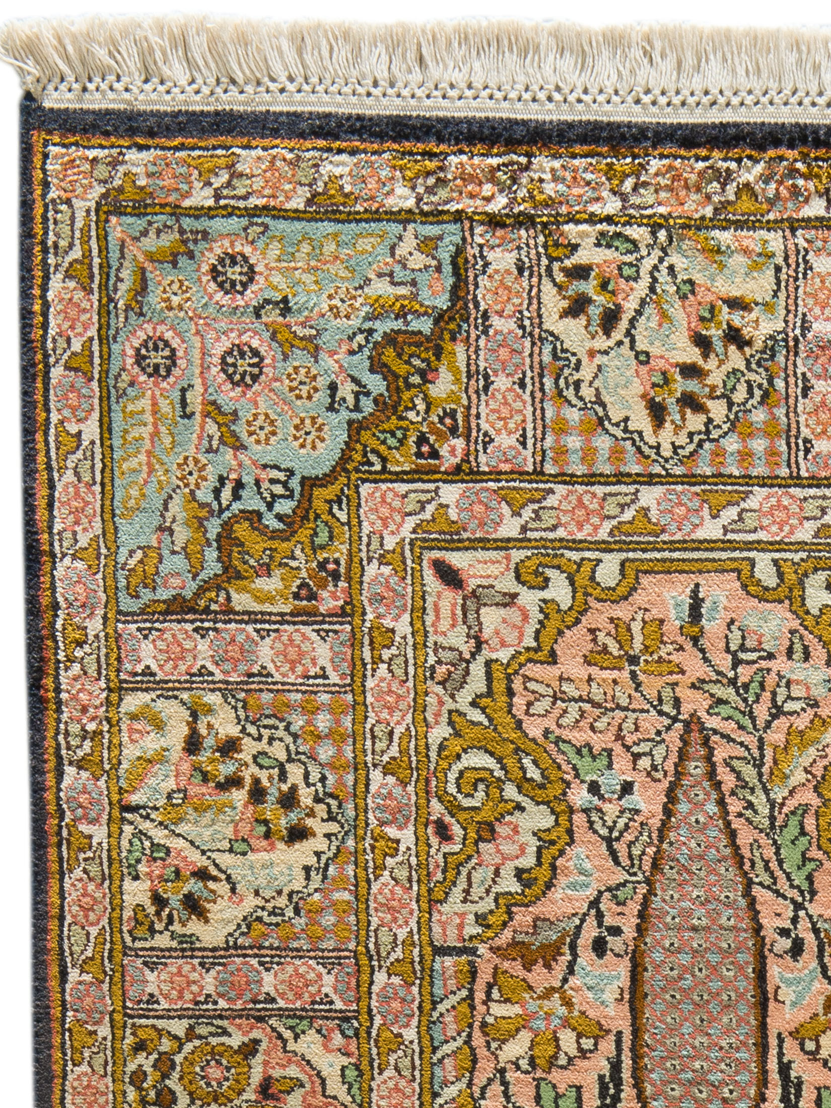Kaschmir Seide 18/18 ca. 122 x 186 cm, Unikat / Einzelstück