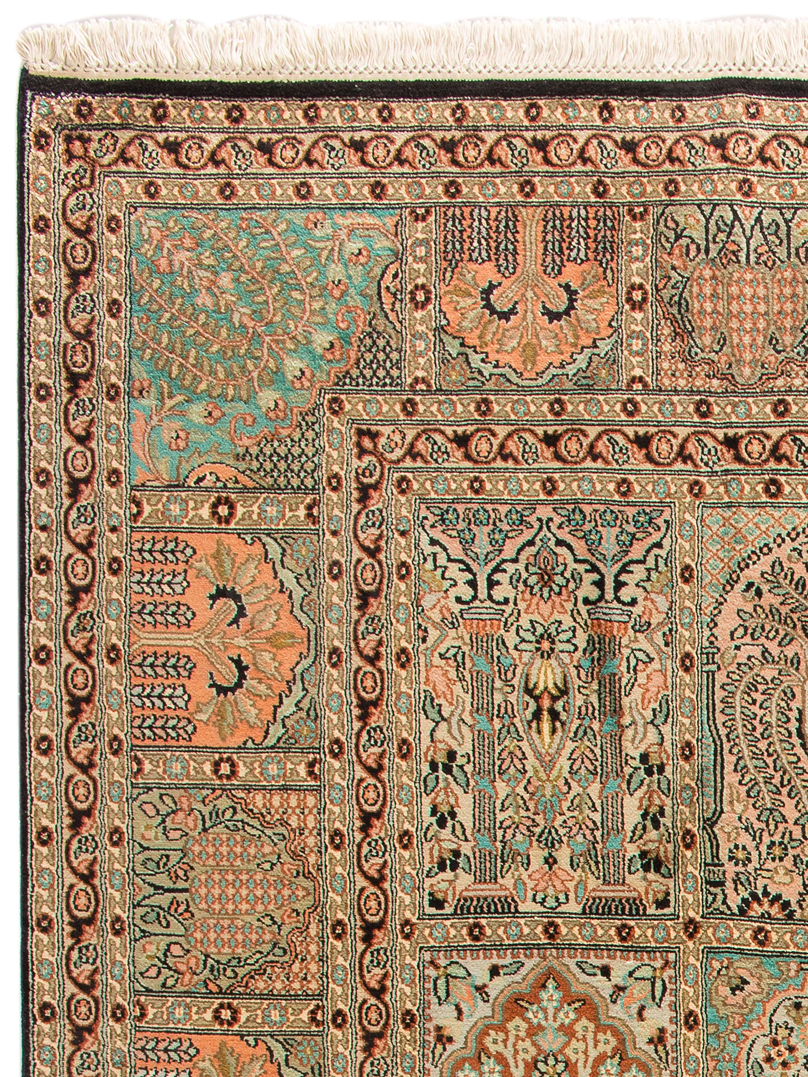 Kaschmir Seide 16/16 ca. 242 x 304 cm, Unikat / Einzelstück