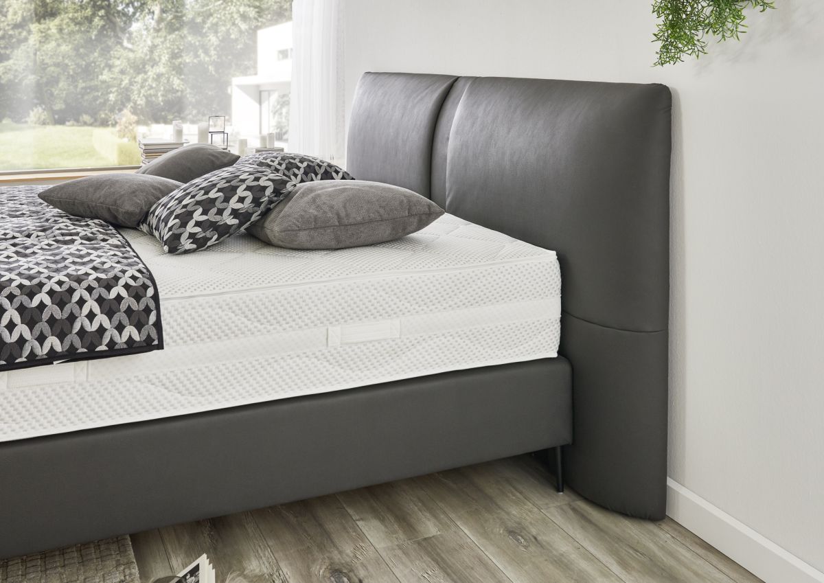 Oschmann Boxspringbett 20503 Grau 180 x 200 cm