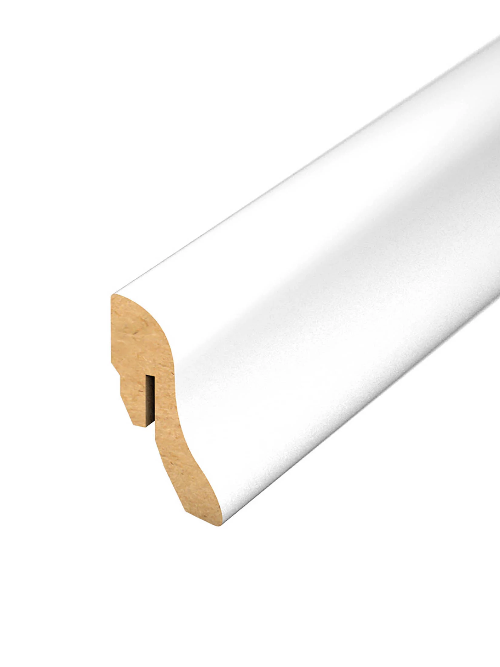 Sockelleiste 4cm Sockelleiste, White Oak