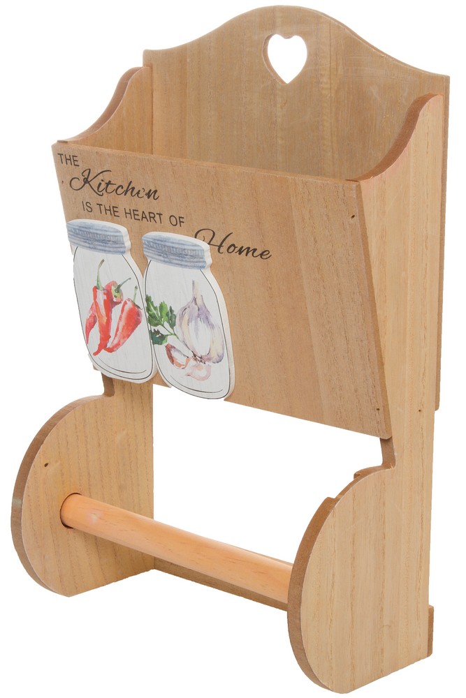 MyFlair My Flair Küchenrollenhalter mit Ablage 
