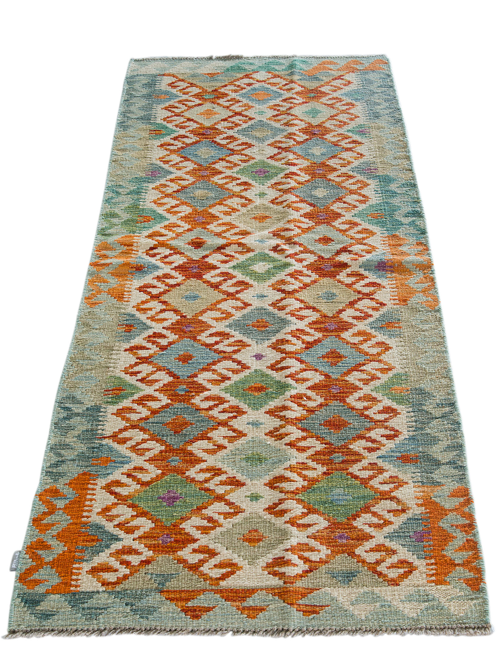 Afghan Kelim ca. 65 x 193 cm, Unikat / Einzelstück