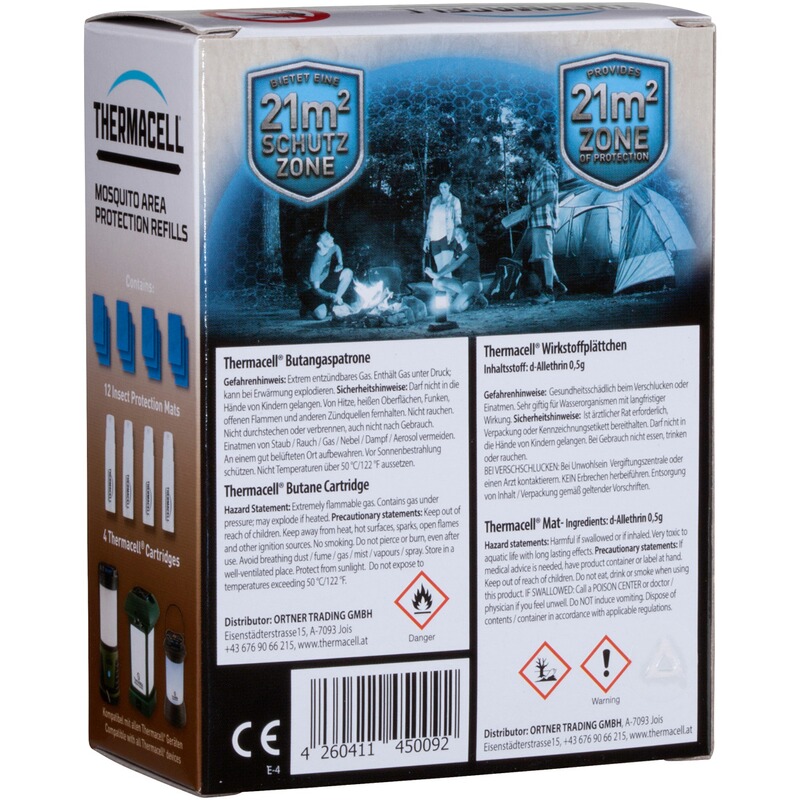 THERMACELL Nachfüllpack Jagd f. Mückenabwehrgerät