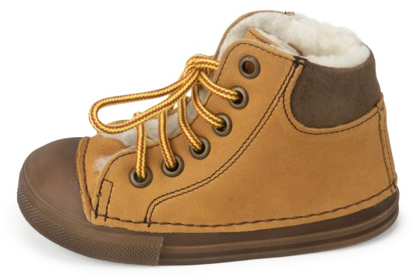 Däumling softie ~ Ecki HighCut Winter Sneaker ~ Cognac