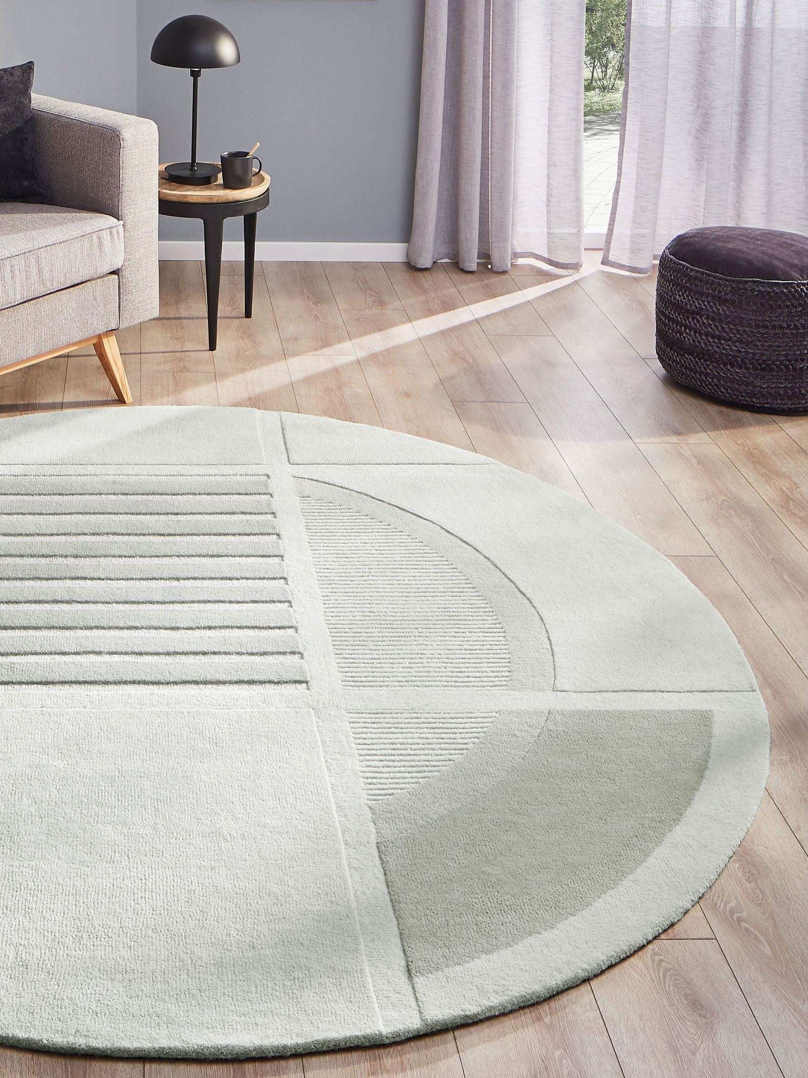 Formello Moderner Teppich, Grey