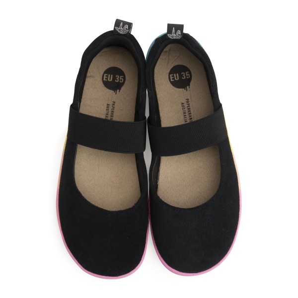 PaperKrane ~ Leder Ballerina ~ Skittle