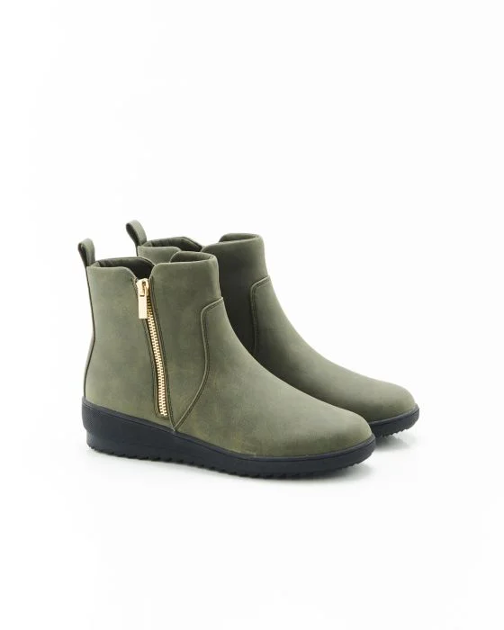 Boots en suédine Amortyl