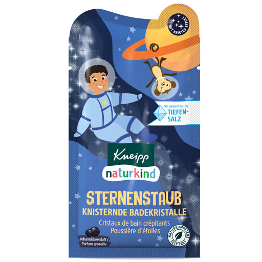 KNEIPP naturkind Knisternde Badesalze STERNENSTAUB  60 g