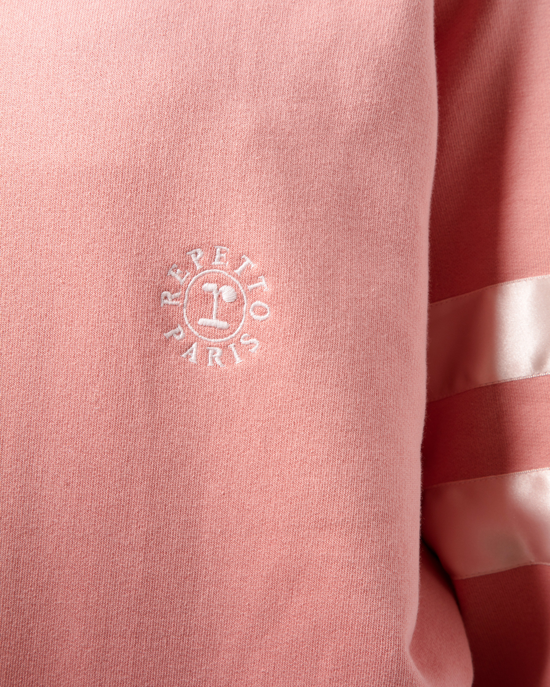 Satin sweatshirt