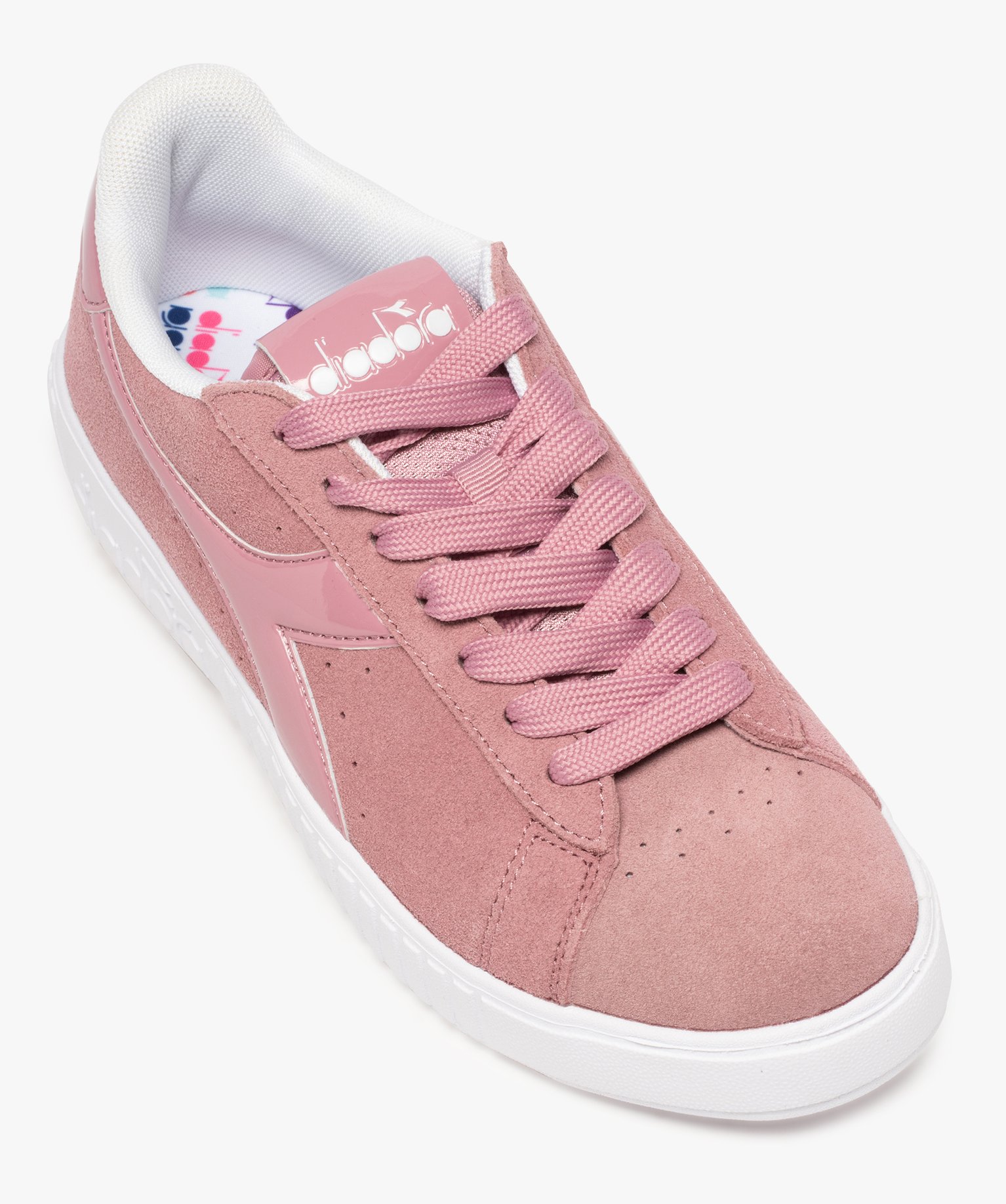 Baskets femme avec détails brillants - Diadora Game rose | GEMO