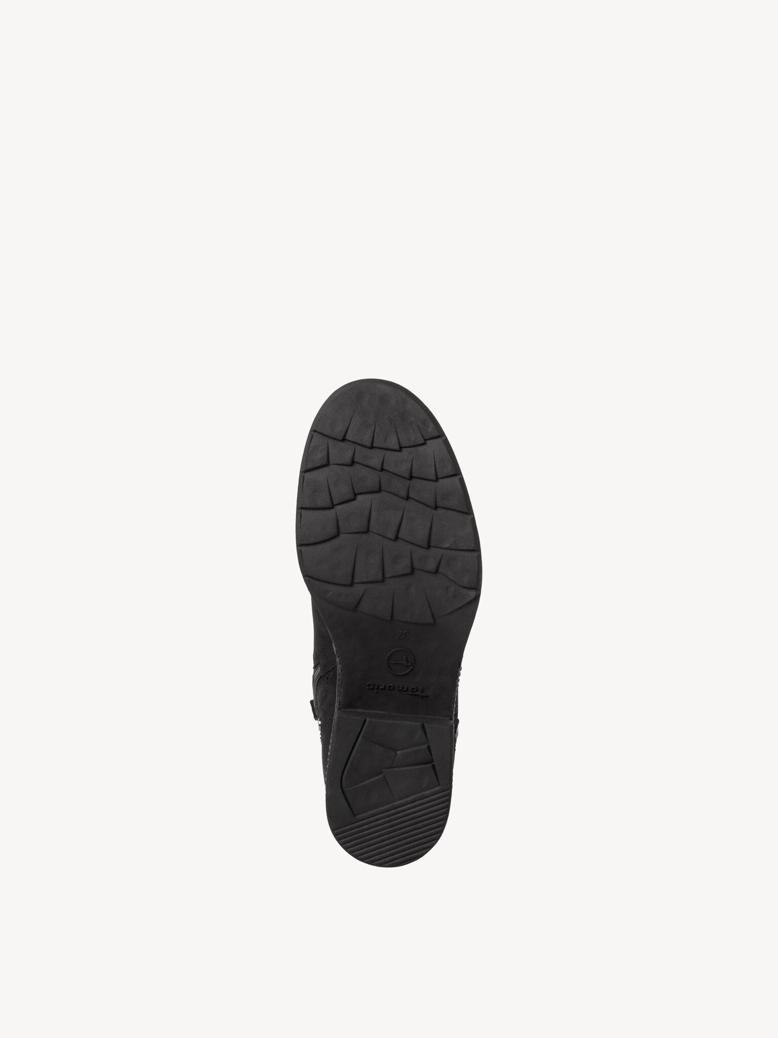 Bottine Chelsea en cuir - noir