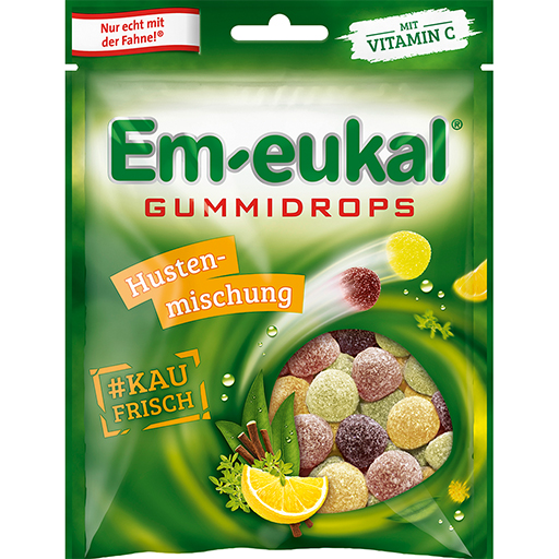 EM-EUKAL Gummidrops Hustenmischung zuckerhaltig  90 g  Bonbons