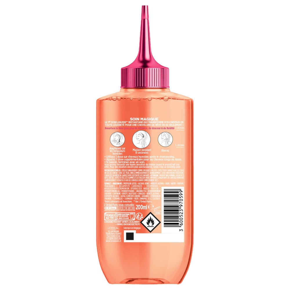 L'Oréal Paris L'Oréal Paris Elseve Dream Long Soin Magique 8 secondes 200ml Soin Magique Embellisseur Instantané 8 secondes