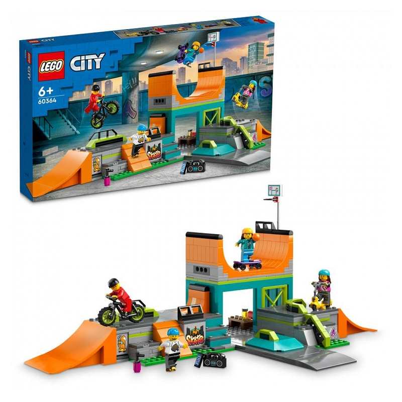60364 Le skatepark urbain, LEGO City