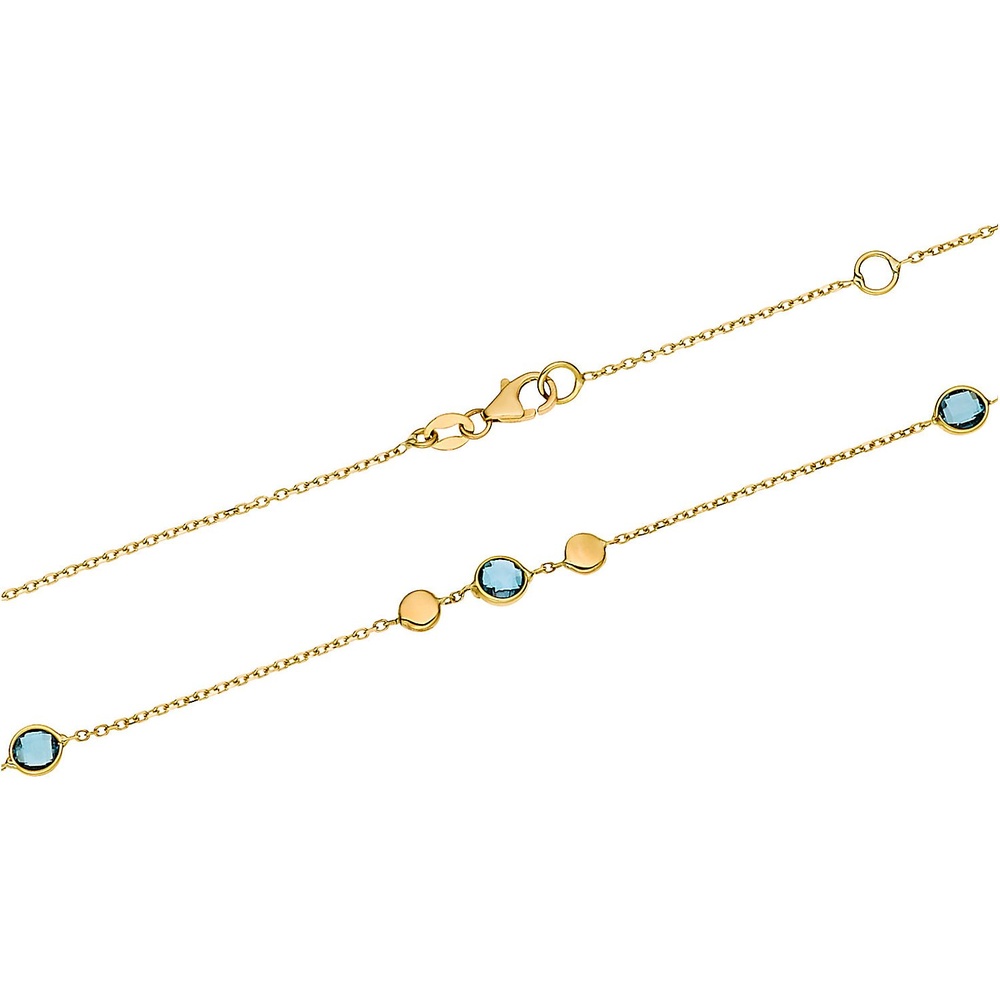 Valeria Chaînette 375 Or jaune collier