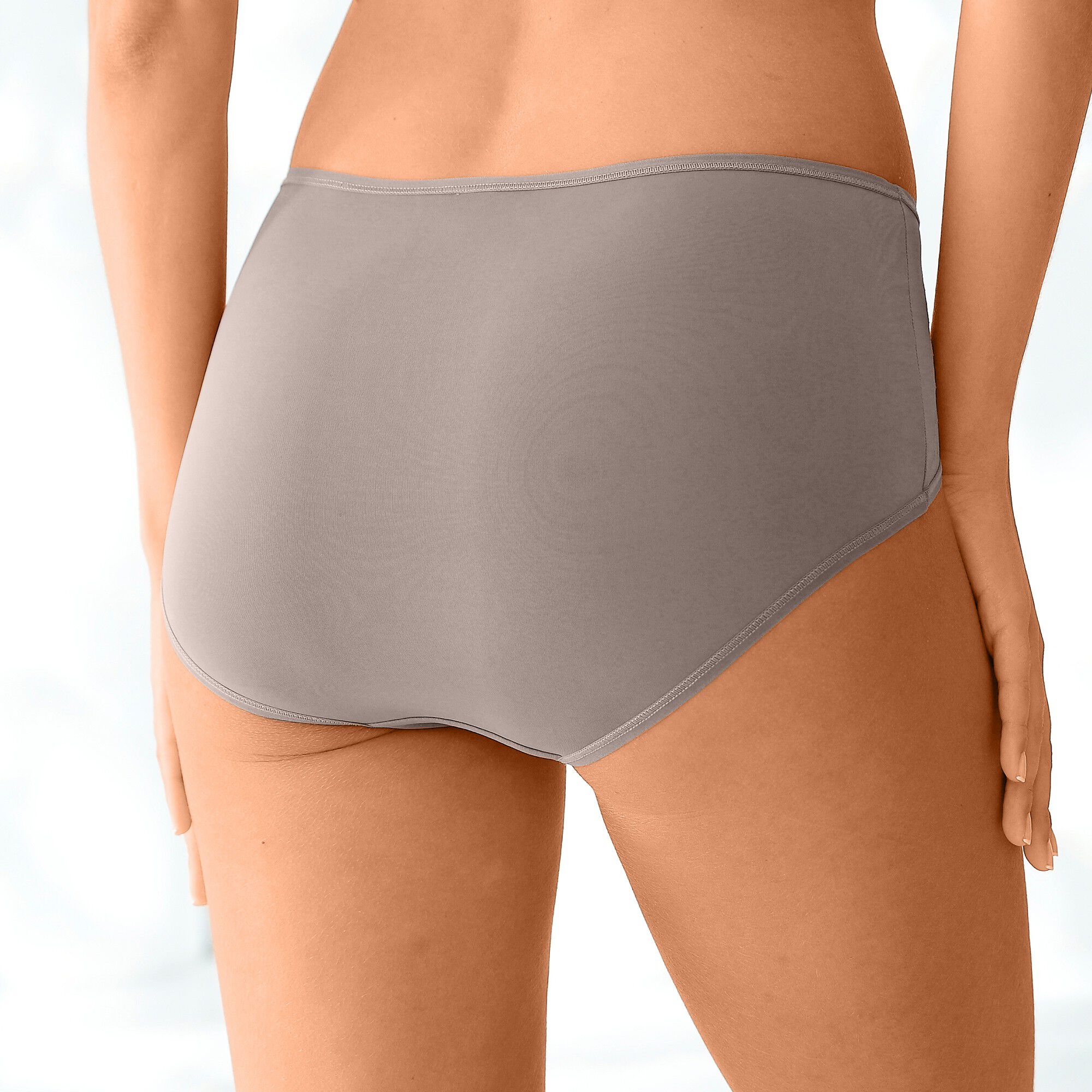 Culotte microfibre forme maxi  – Lot de 2