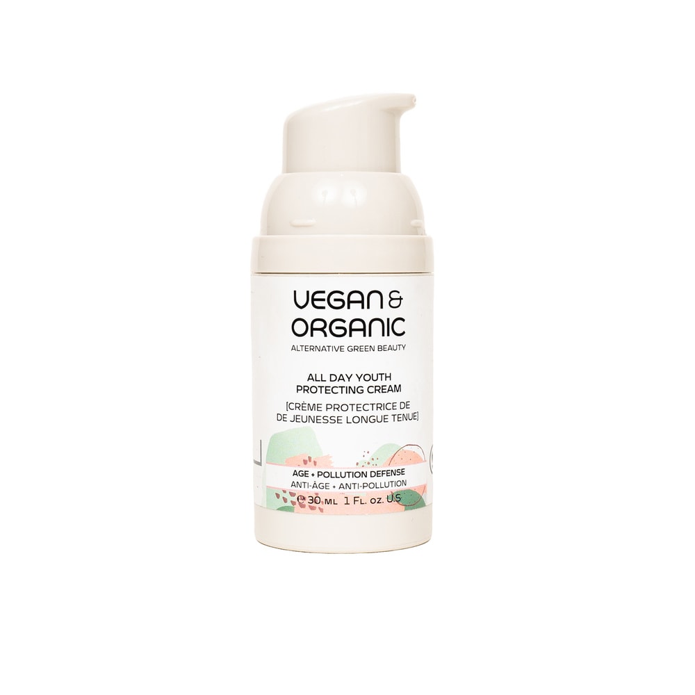 Vegan & Organic CELLULES SOUCHES DE RAISIN + POMME VERTE CRÈME PROTECTRICE DE JEUNESSE LONGUE TENUE
