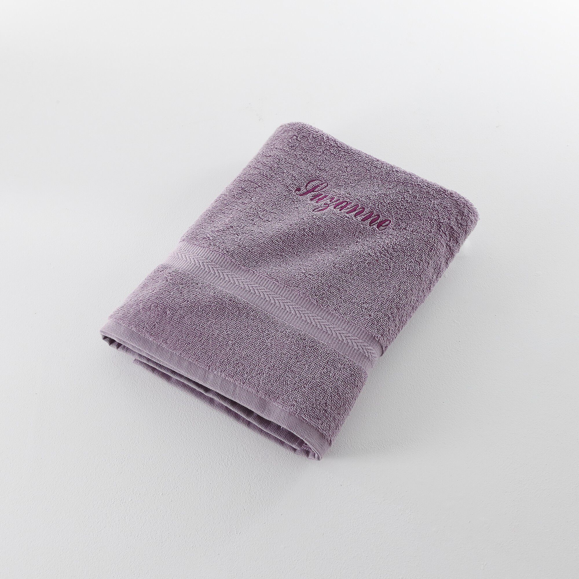 Serviette éponge personnalisable confort moelleux
