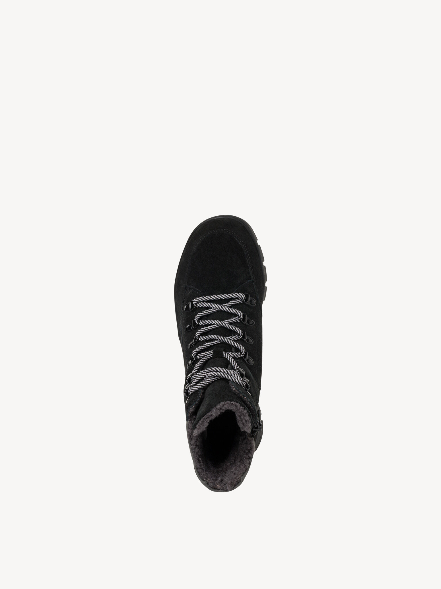 Bottine en cuir - noir