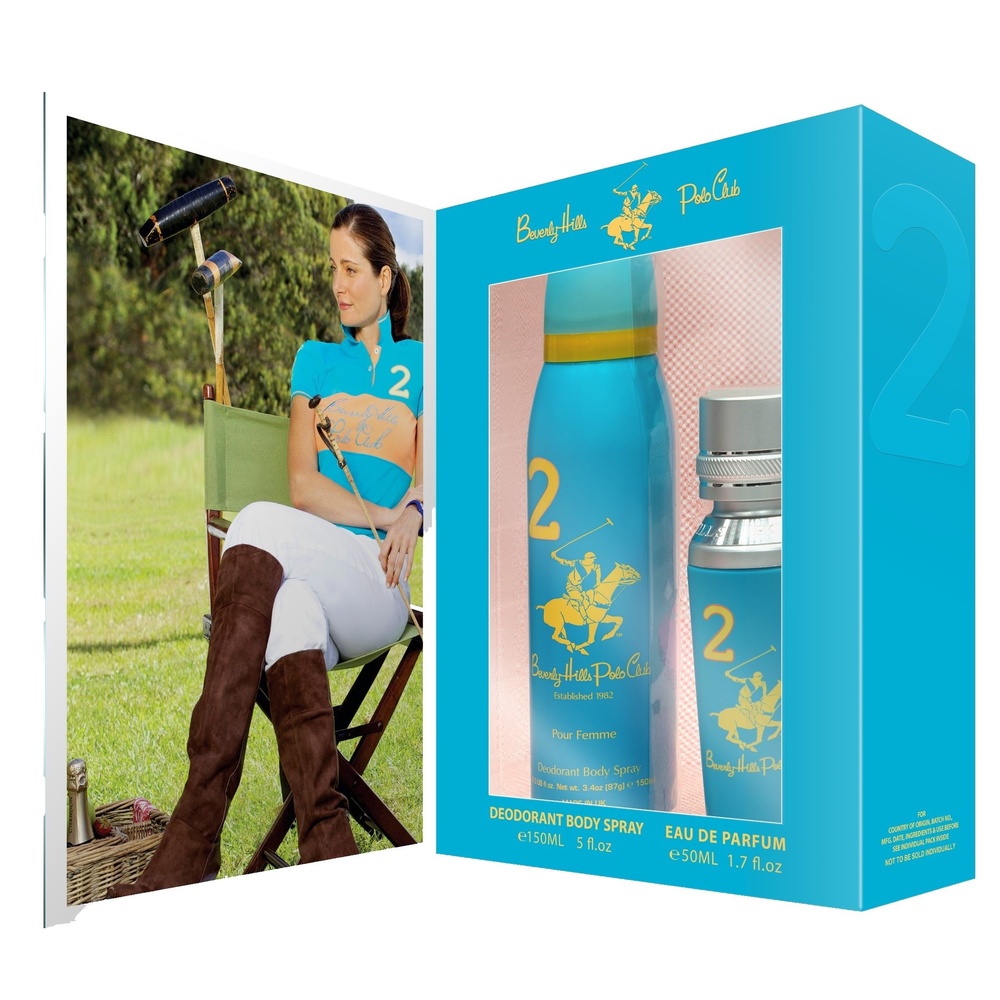 Beverly hills polo club BEVERLY HILLS POLO CLUB SPORT FEMME N°2 Coffret Eau de parfum
