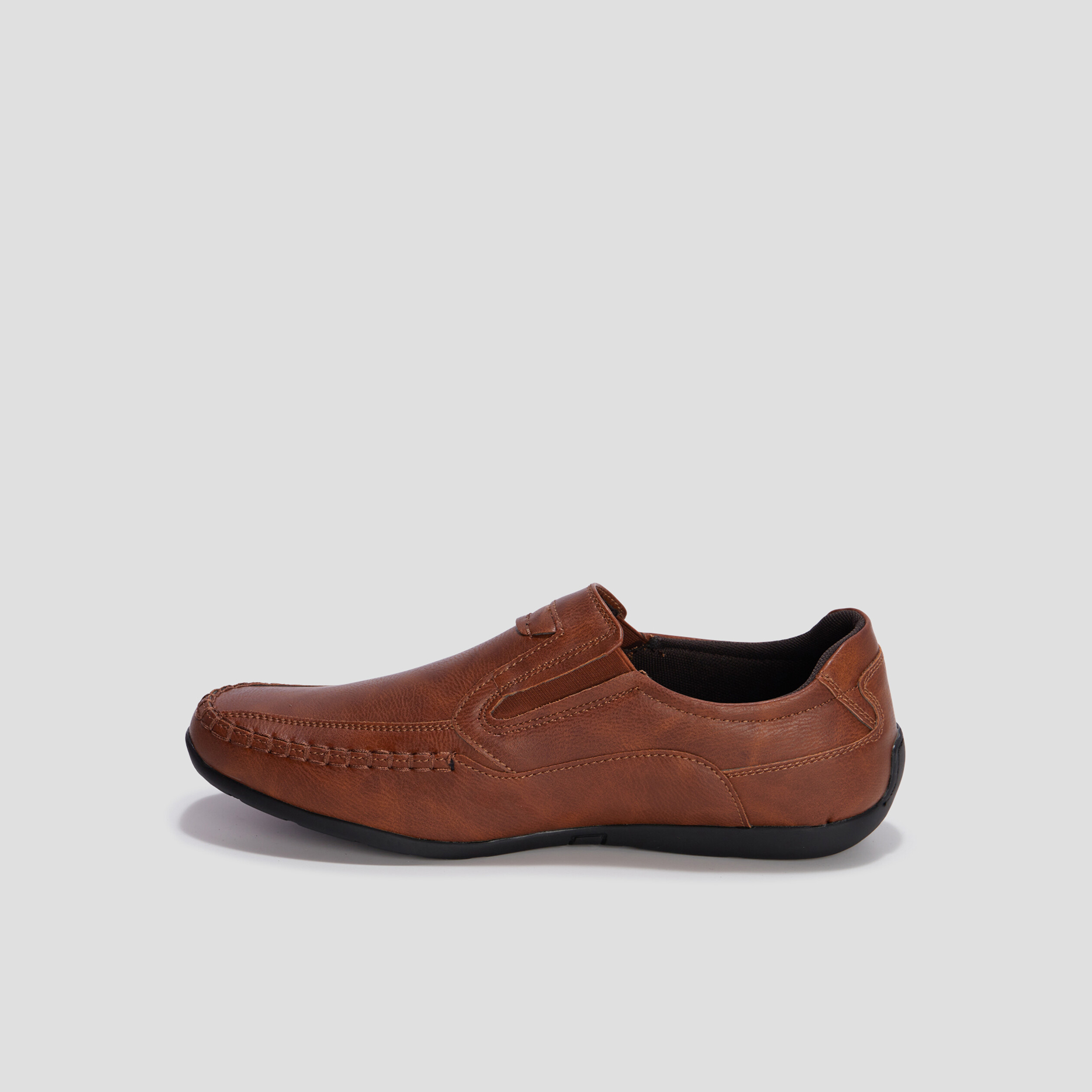 Chaussures bateau marron homme | La Halle