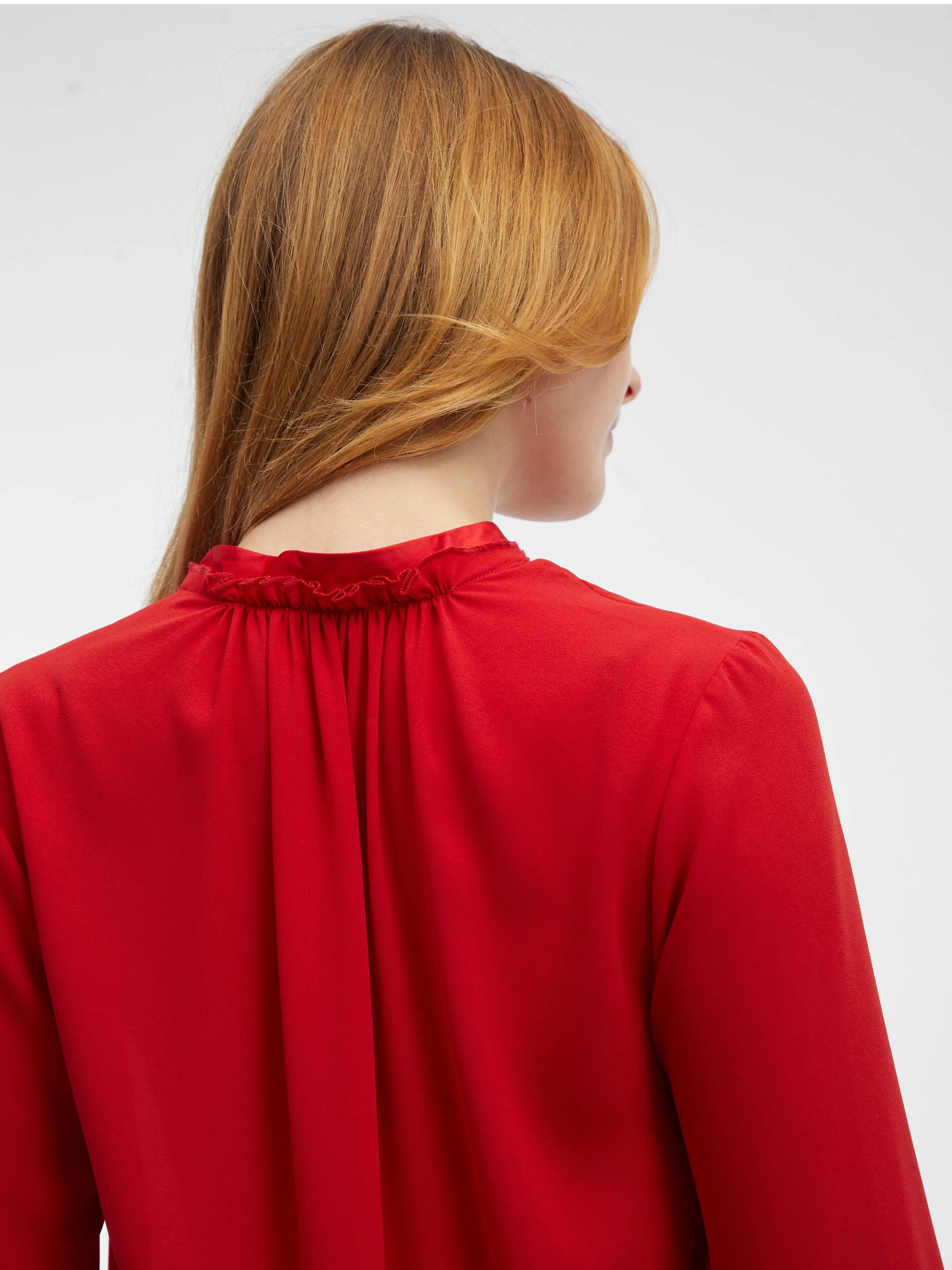 Rote Damenbluse ORSAY