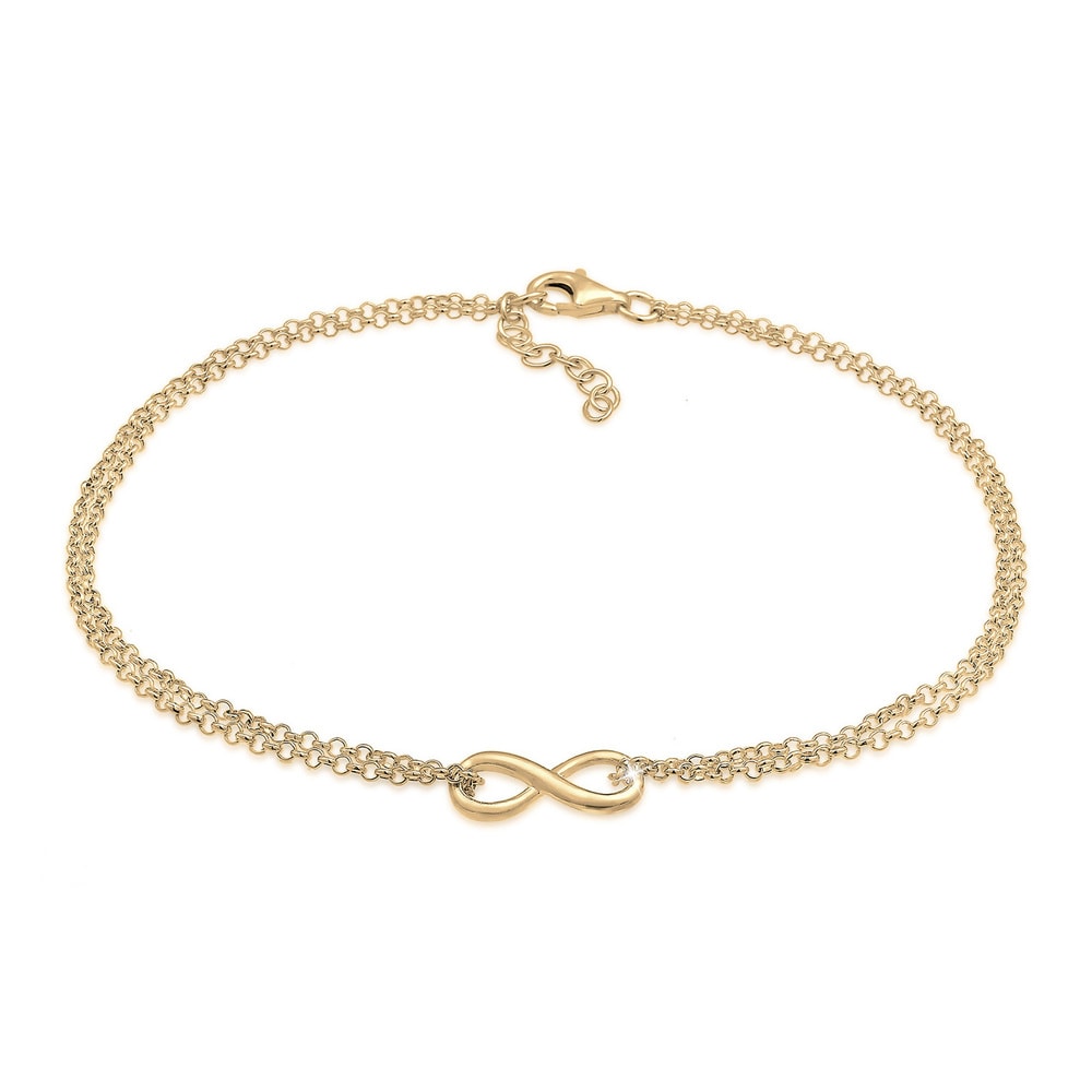 Elli Elli Bracelet de Cheville Femmes pendentif infinité tendance en argent sterling 9 Bijoux