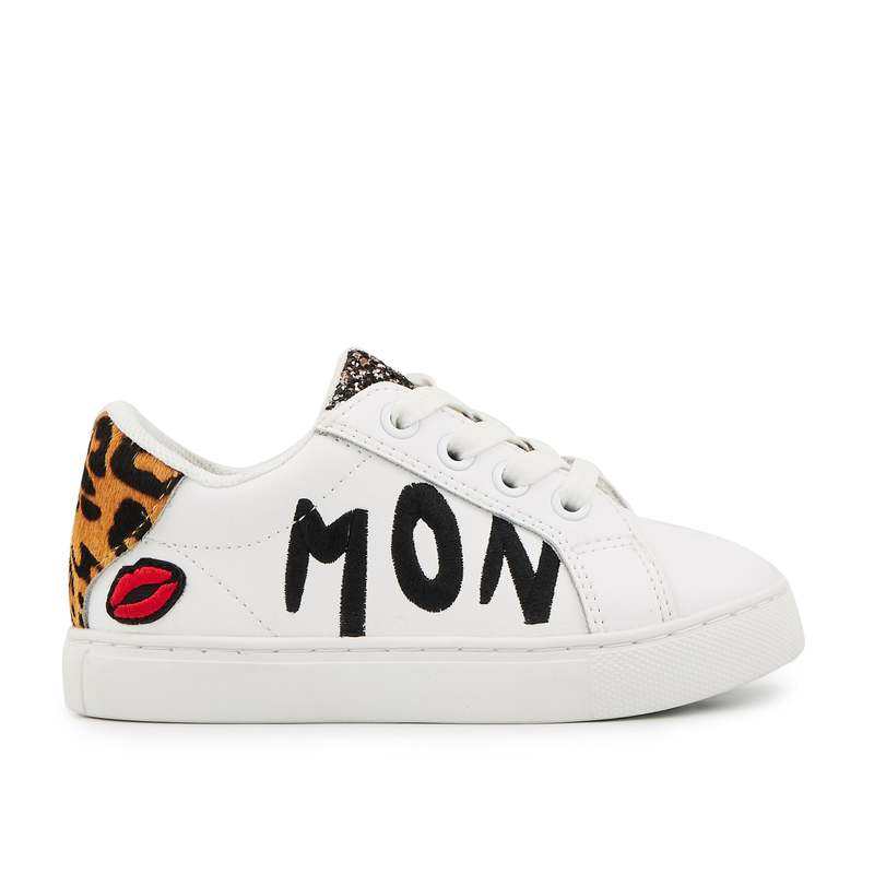 Baskets en cuir Mini Simone mon chaton