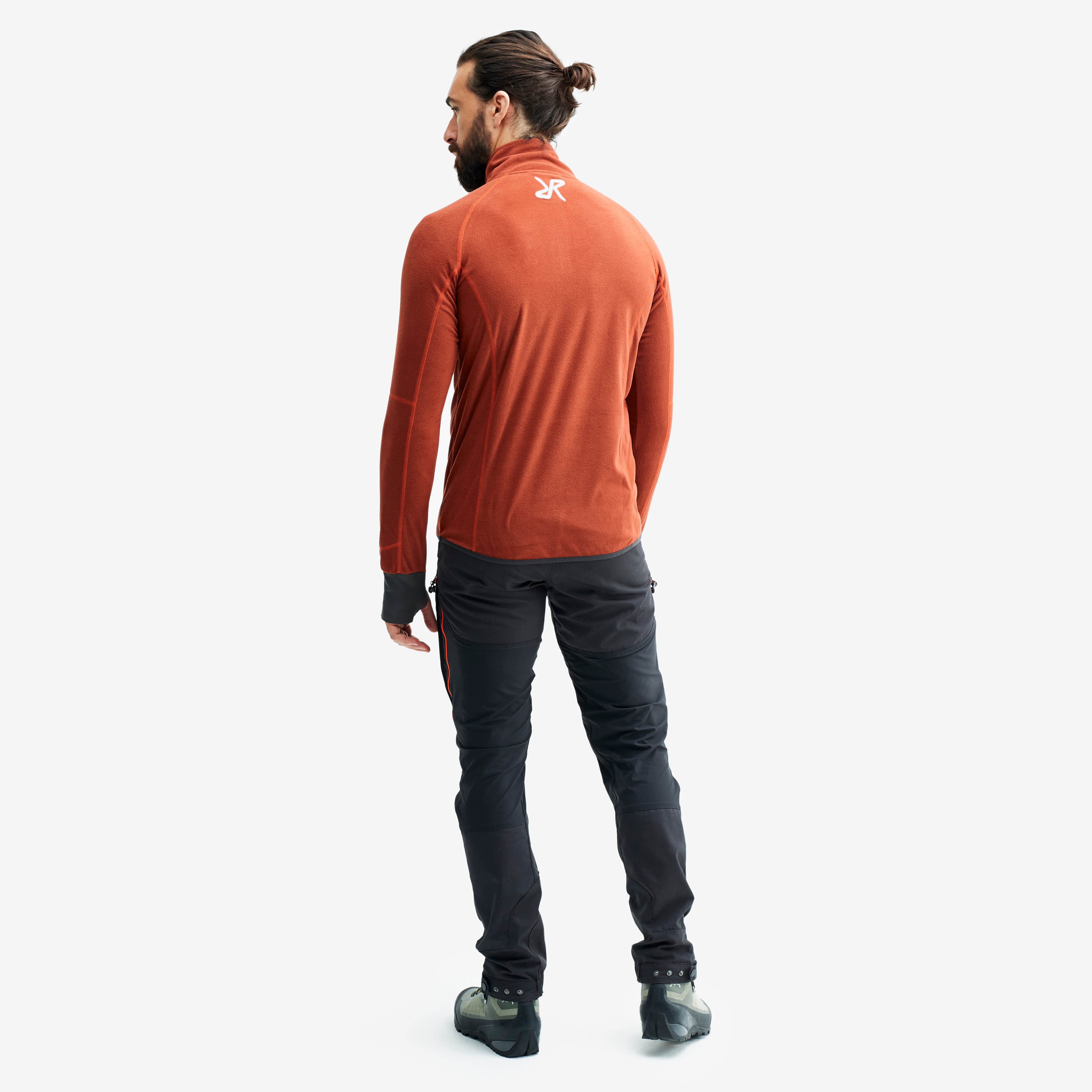Trekker Fleece Homme Rusty Orange
