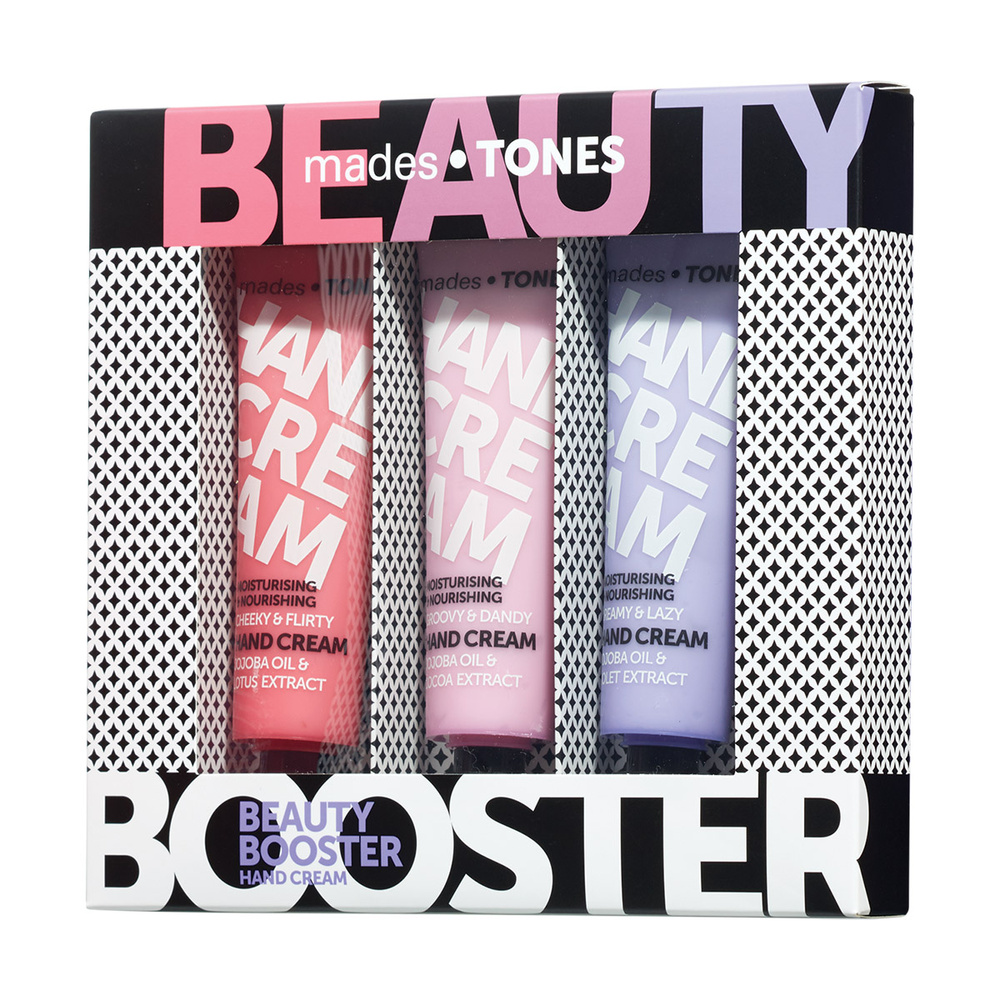 mades cosmetics CHEEKY & FLIRTY / GROOVY & DANDY / DREAM Y & LAZY coffret crèmes pour les mains