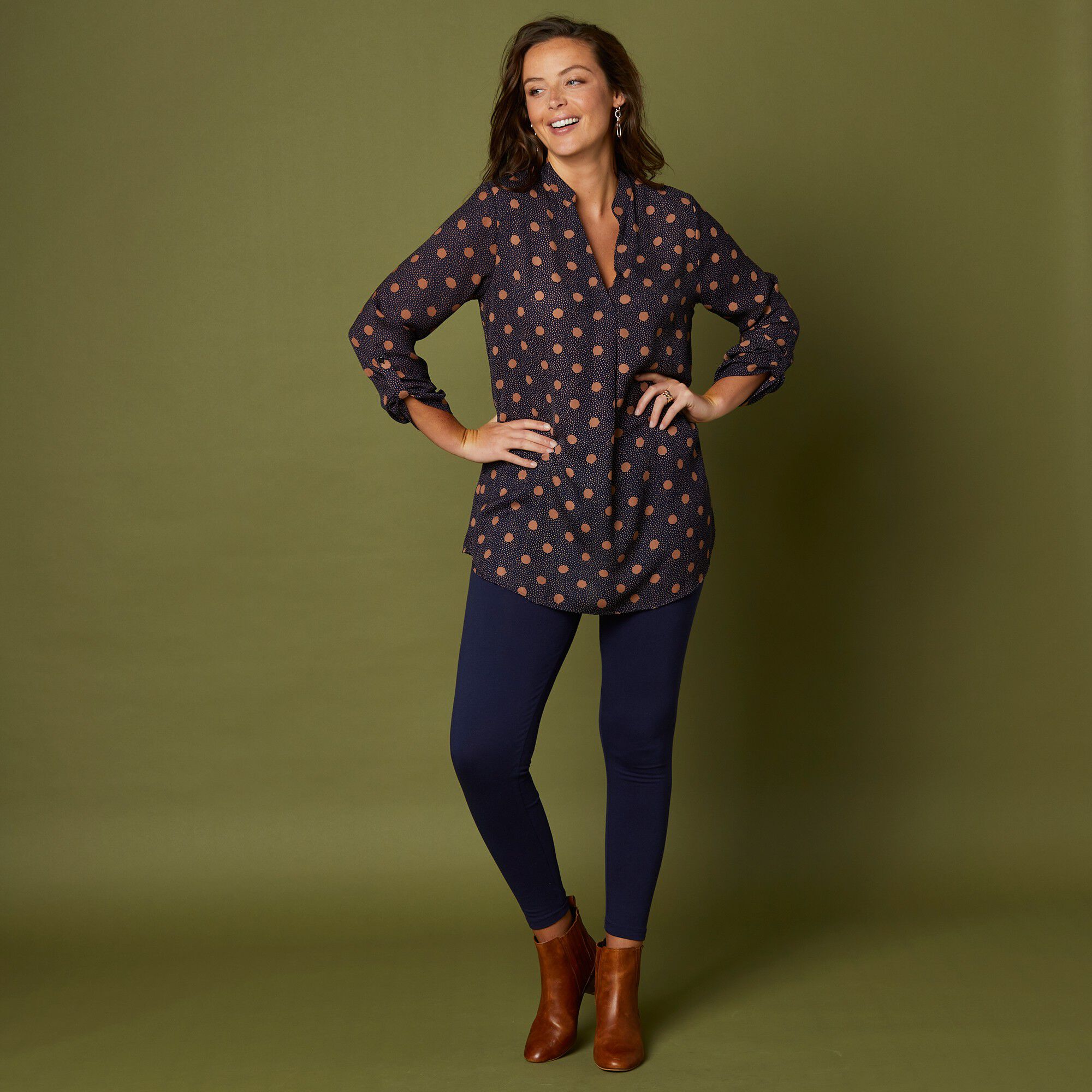 Legging taille élastiquée
