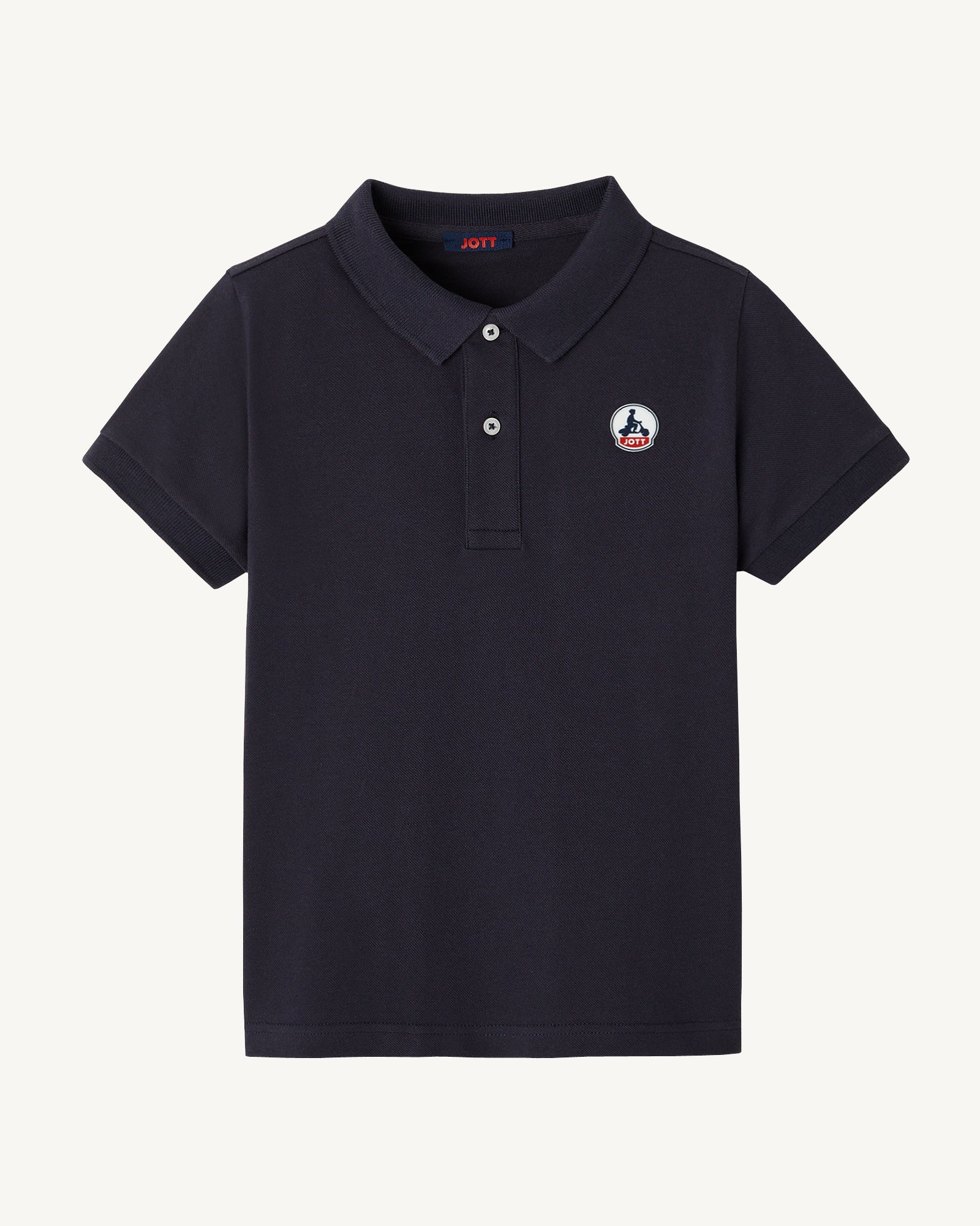 Polo enfant en coton biologique Marine Salvador