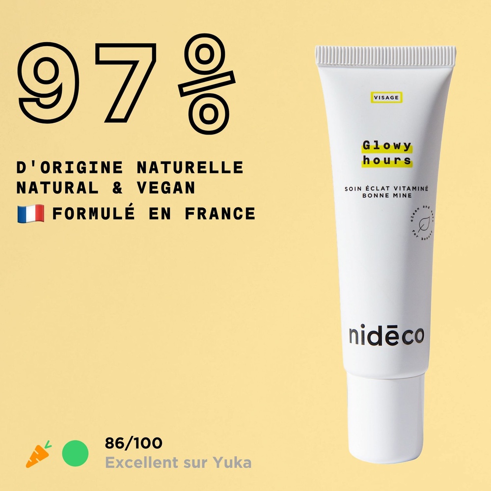 nidéco Glowy Hours Soin éclat vitaminé bonne mine
