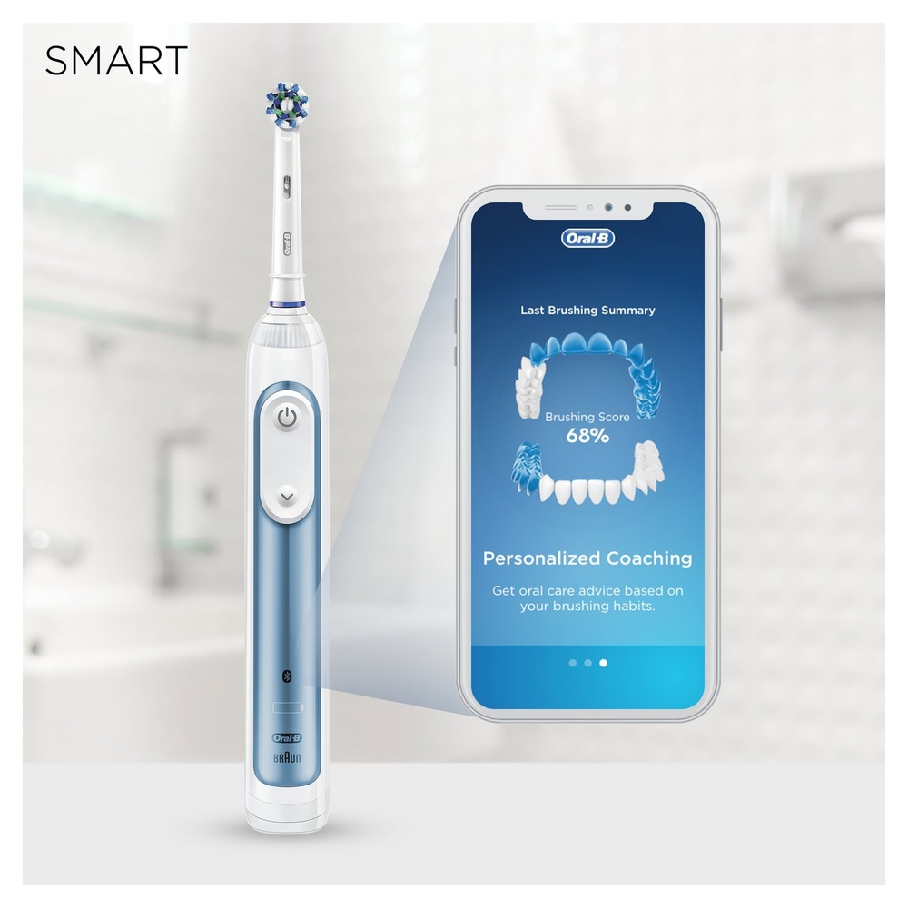 oral-b Oral-B Smart 6 6000N Blue Brosse À Dents Électrique Brosse À Dents Electrique
