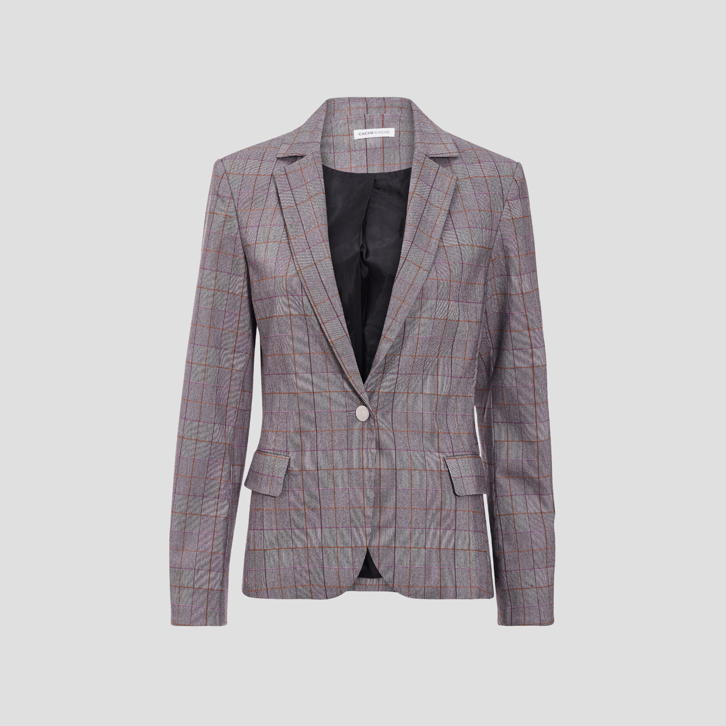 Veste esprit blazer droite blanc femme | Cache Cache