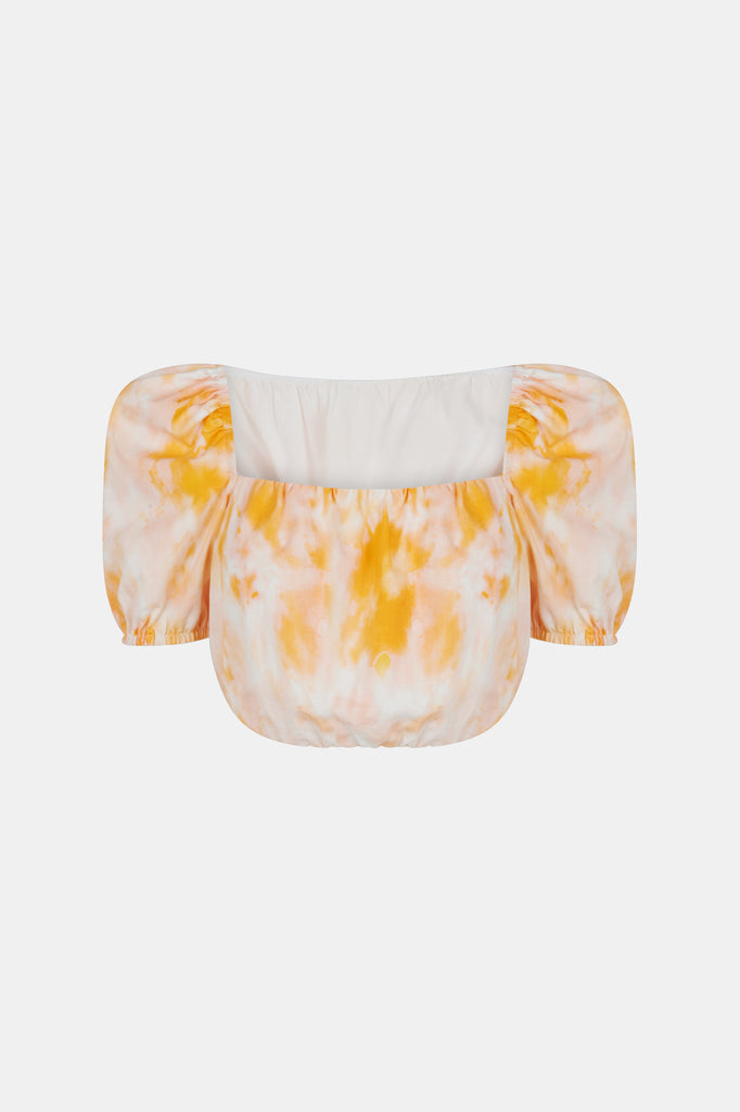 Top Lyra Manches Bouffantes