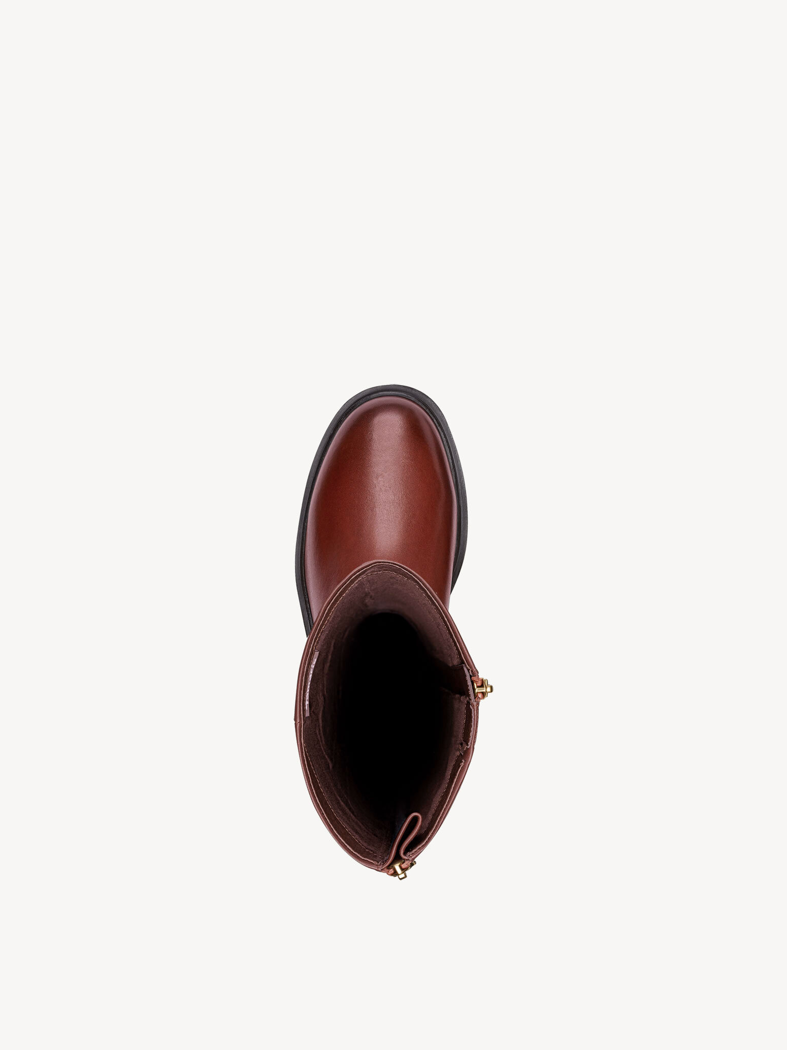 Bottes en cuir - marron