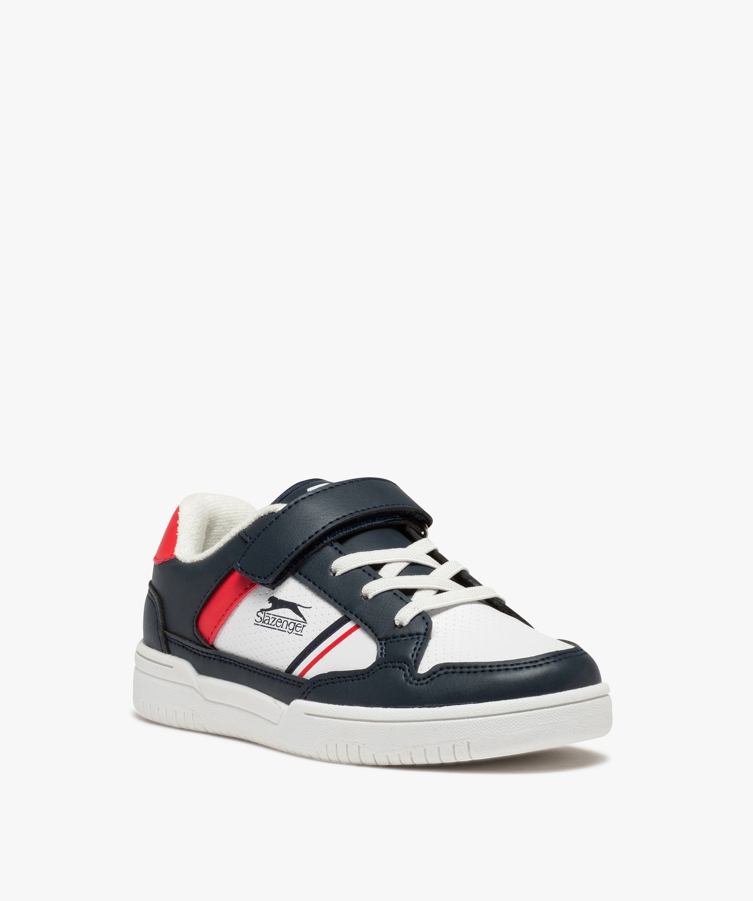 Baskets Garçon colorées à lacets élastiques – Slazenge... blanc | GEMO