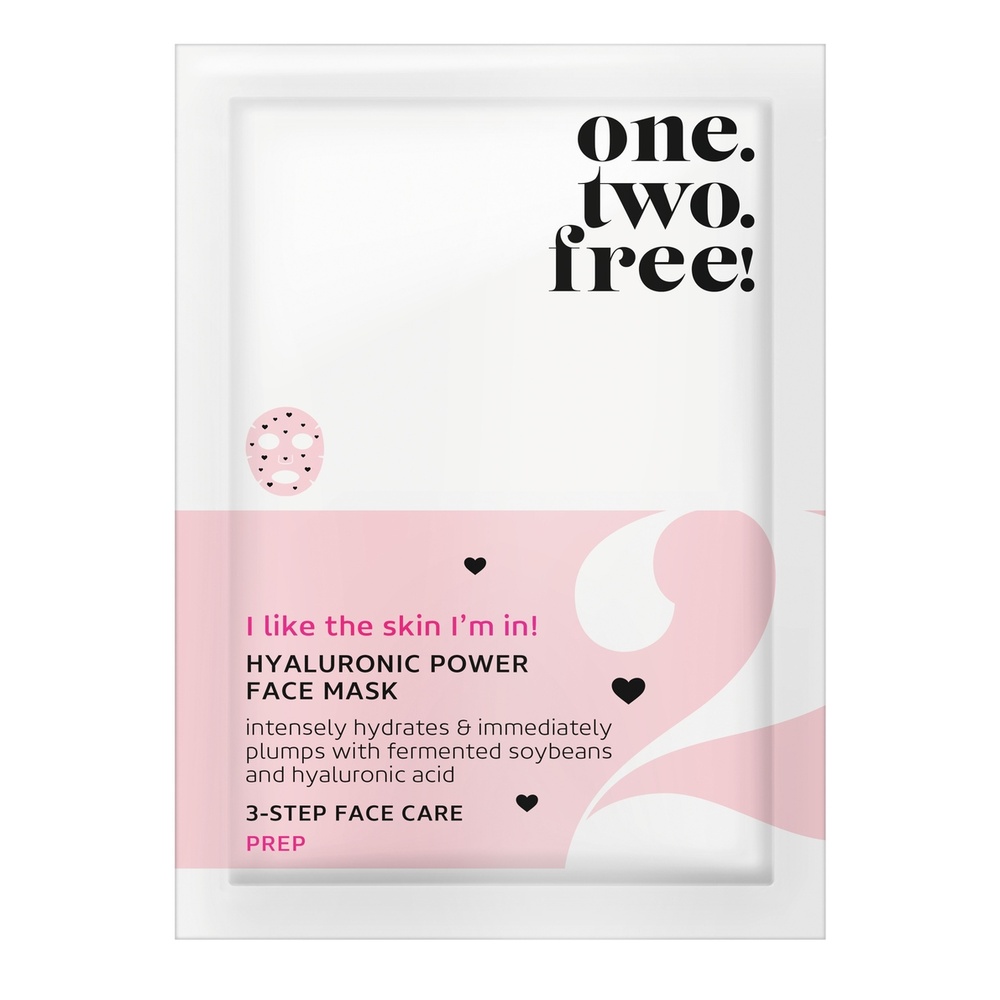 one.two.free! Hyaluronic Power Face Mask Masque pour le visage